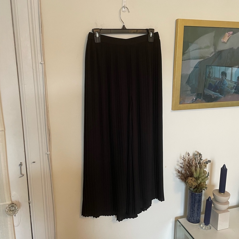 Eileen Fisher Pleat Crop Culotte Pants